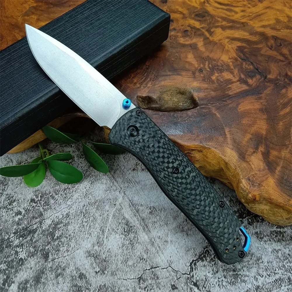 Edc Carry Pocket Knife - 535 Carbon Fiber Handvat Vouwmes S35V