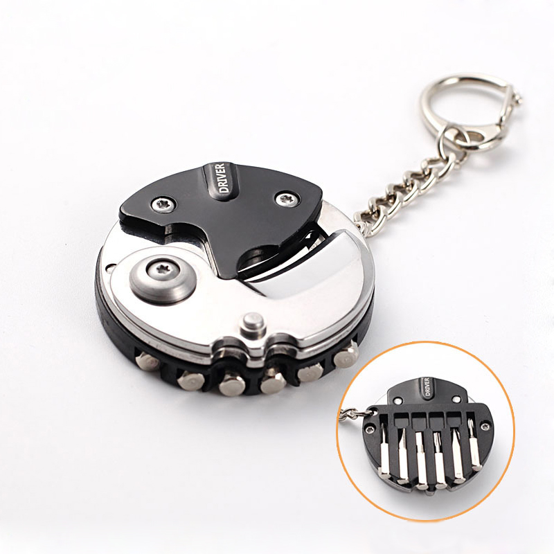 Edc Carry Pocket Knife - Multifunctionele muntmes sleutelhanger Carry Around Outdoor