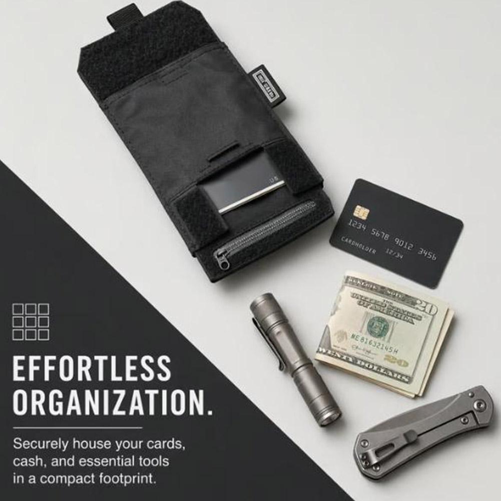 Appendix Carry Edc - Tactische mini-heuptas EDC riemtas Molle rits
