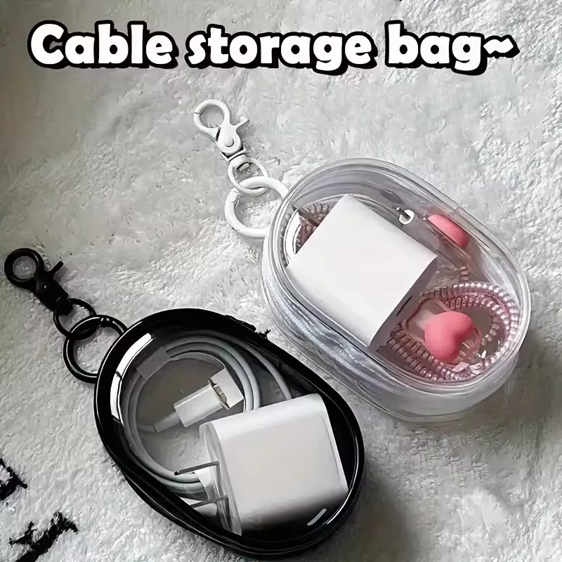 Draagbare Mini Transparante Ri - Cable Winder Keychain recensie en prijs