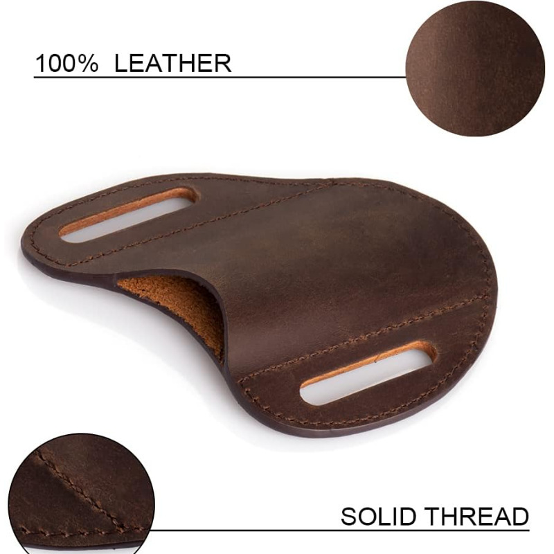 Echt lederen tas voor zakmesho - Edc Carry Belt recensie en prijs