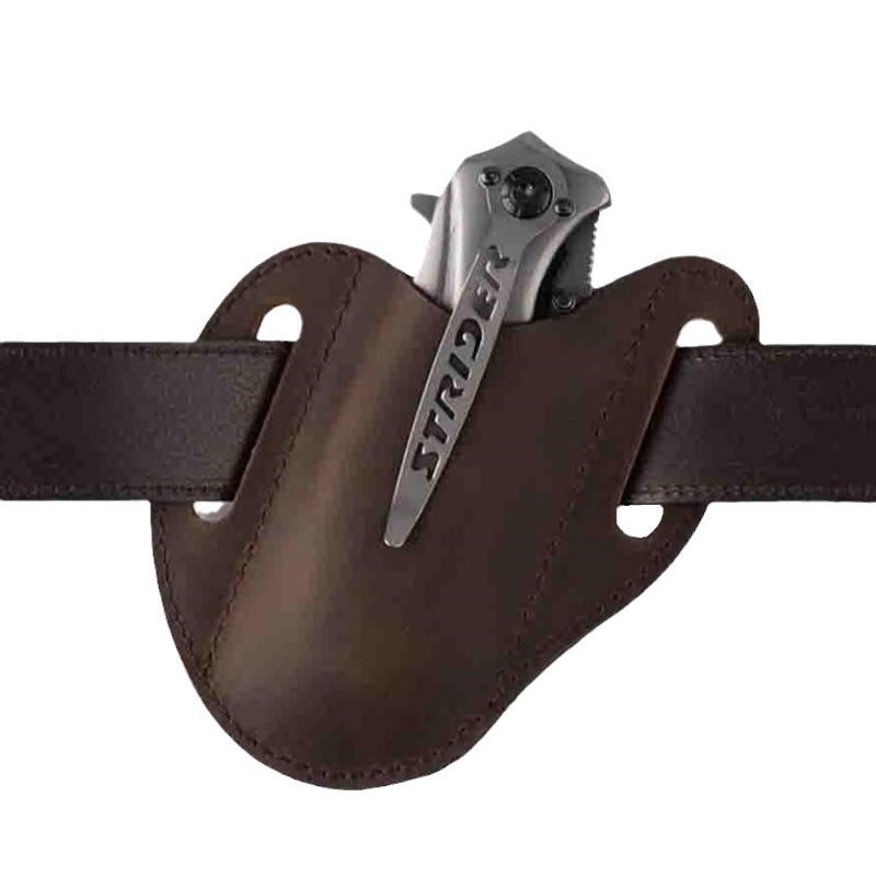 Echt lederen tas voor zakmesho - Edc Carry Belt recensie en prijs