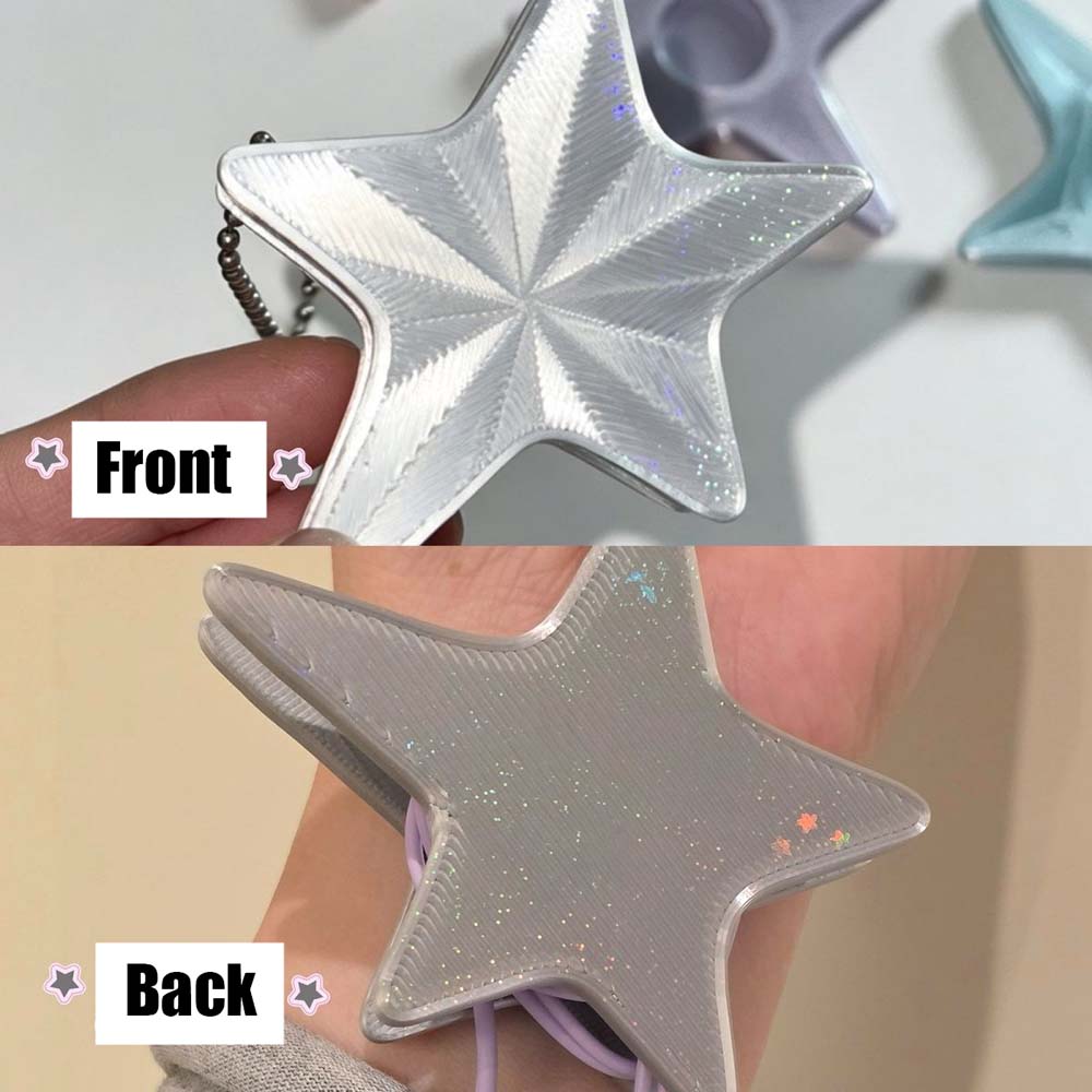 Y2K-stijl 3D-ster kabelhouder, - Cable Winder Keychain recensie en prijs