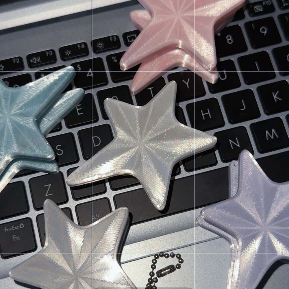 Y2K-stijl 3D-ster kabelhouder, - Cable Winder Keychain recensie en prijs