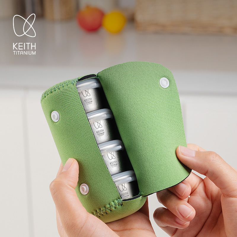 KEITH 4 stuks mini pure titani - Appendix Carry Edc recensie en prijs