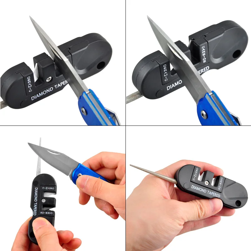 4-in-1 draagbare mesenslijper  - Pocket Knife Ceramic recensie en prijs