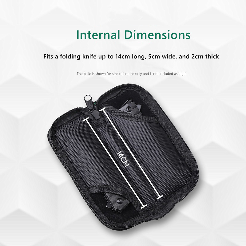 EDC-messenzakje, nylon zakmess - Appendix Carry Edc recensie en prijs