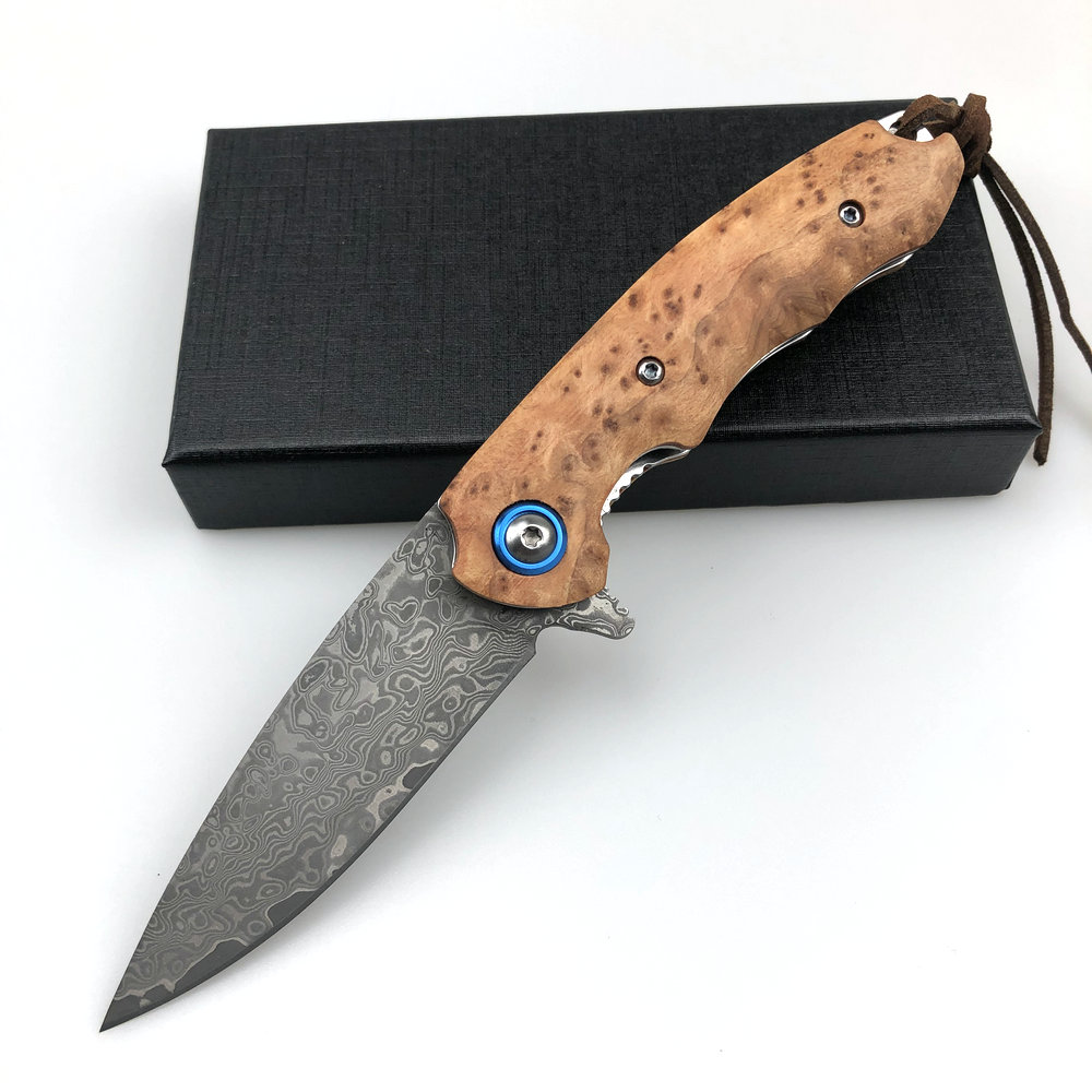 2026 nieuwe VG10 Damascus Pock - Pocket Knife Ceramic recensie en prijs