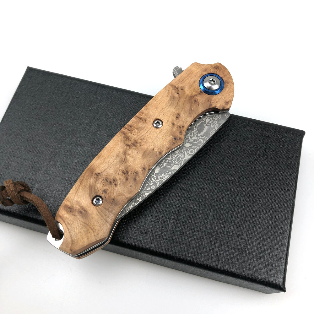 2026 nieuwe VG10 Damascus Pock - Pocket Knife Ceramic recensie en prijs