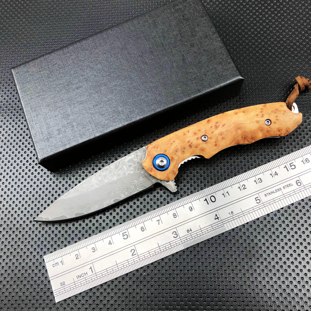2026 nieuwe VG10 Damascus Pock - Pocket Knife Ceramic recensie en prijs