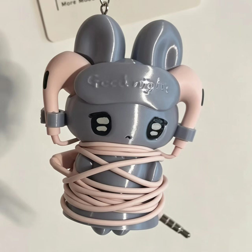 Schattig Konijntje Kabeloproll - Cable Winder Keychain recensie en prijs