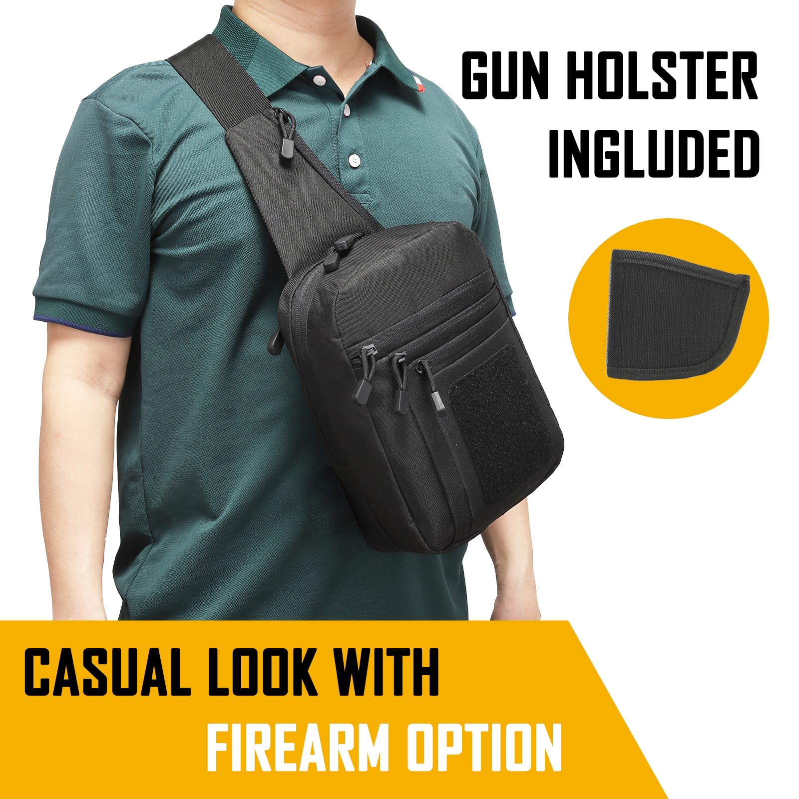 Verborgen draagtas Crossbodyta - Appendix Carry Edc recensie en prijs